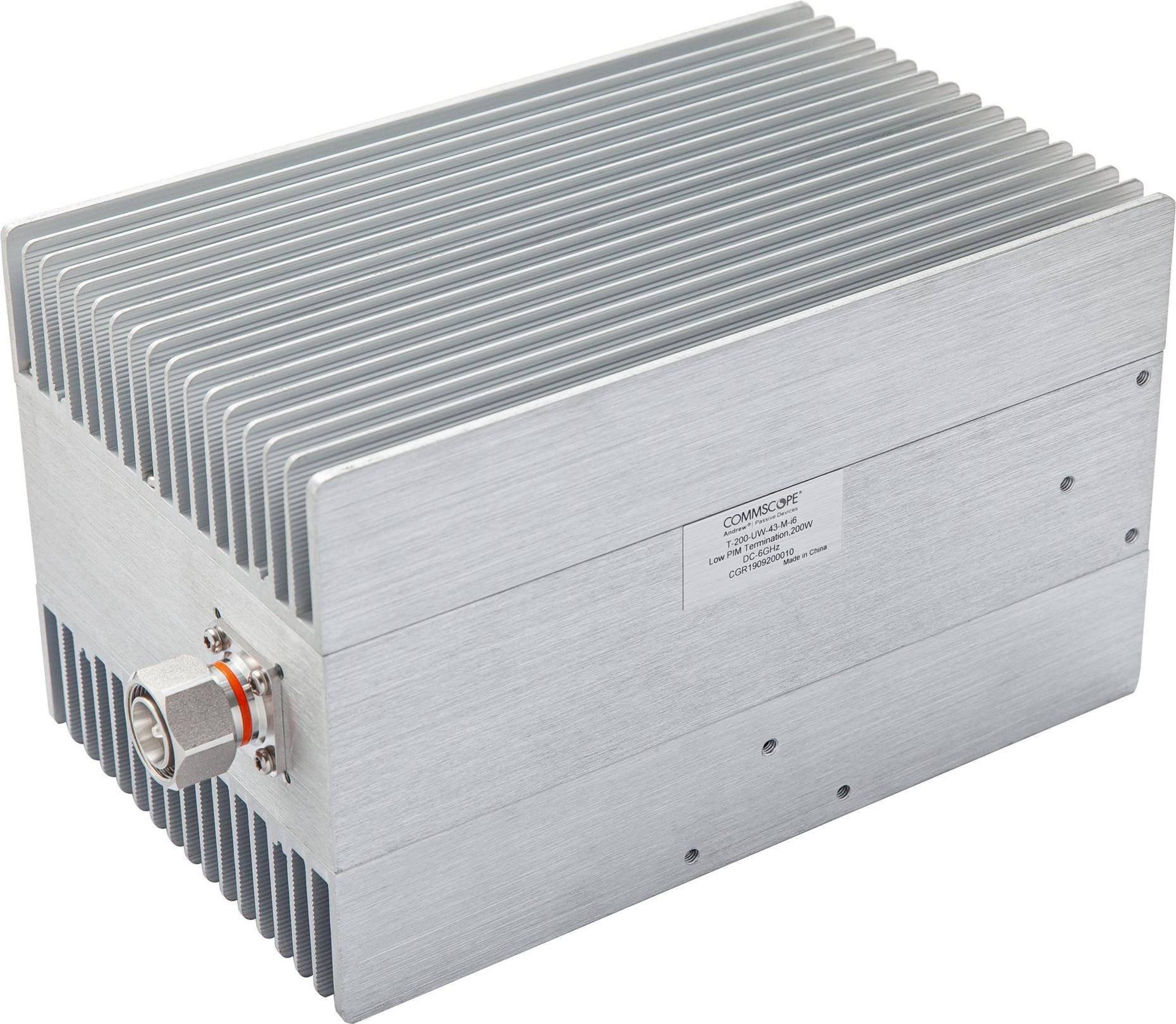ANDREW LOW PIM TERMINATION 200W 0-6000 4310 M (T-200-UW-43-M-I6)