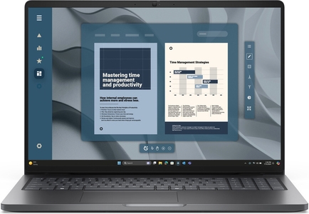 DELL Pro 16 PC16255 AMD Ryzen 5 PRO 215 - 40,64cm 16Zoll FHD+ 16GB 512GB SSD IR Cam & Mic FgrPr 3 Cell WLAN Backlit Kb W11P 1Y BO (0JP8Y)