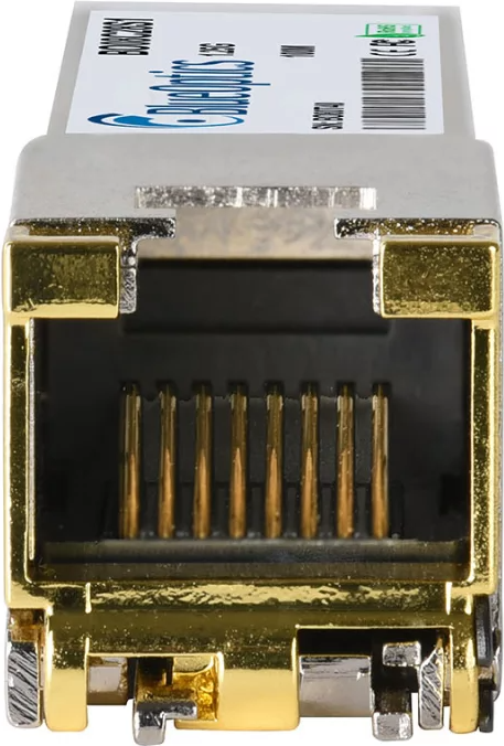Kompatibler Aruba R9D17A BlueOptics BO08C28S1 SFP Transceiver, Kupfer RJ45, 1000BASE-T, 100M, 0°C/+70°C (R9D17A-BO)