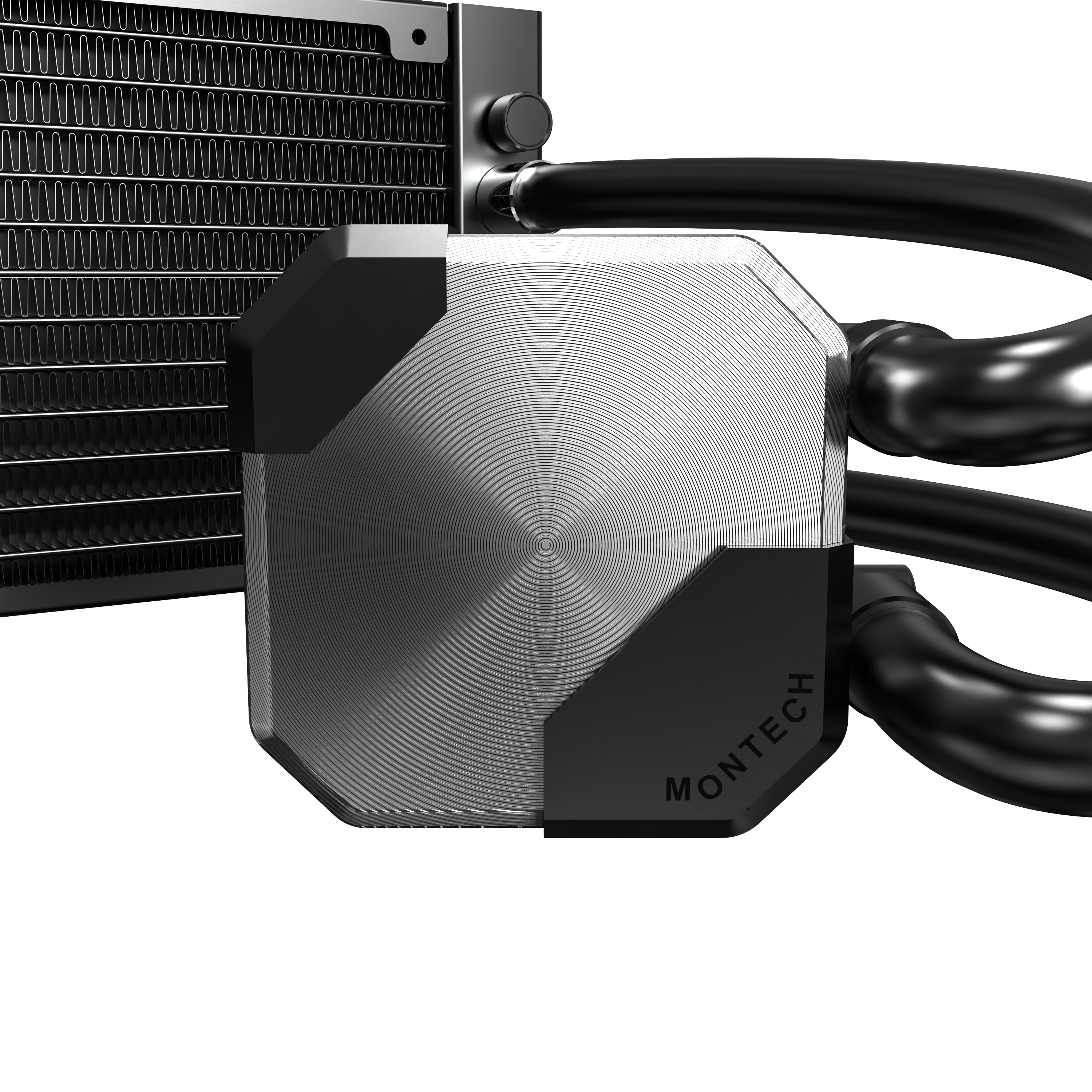 Montech HyperFlow Silent 360 All-in-One-Flüssigkeitskühler 3x 120 mm Schwarz