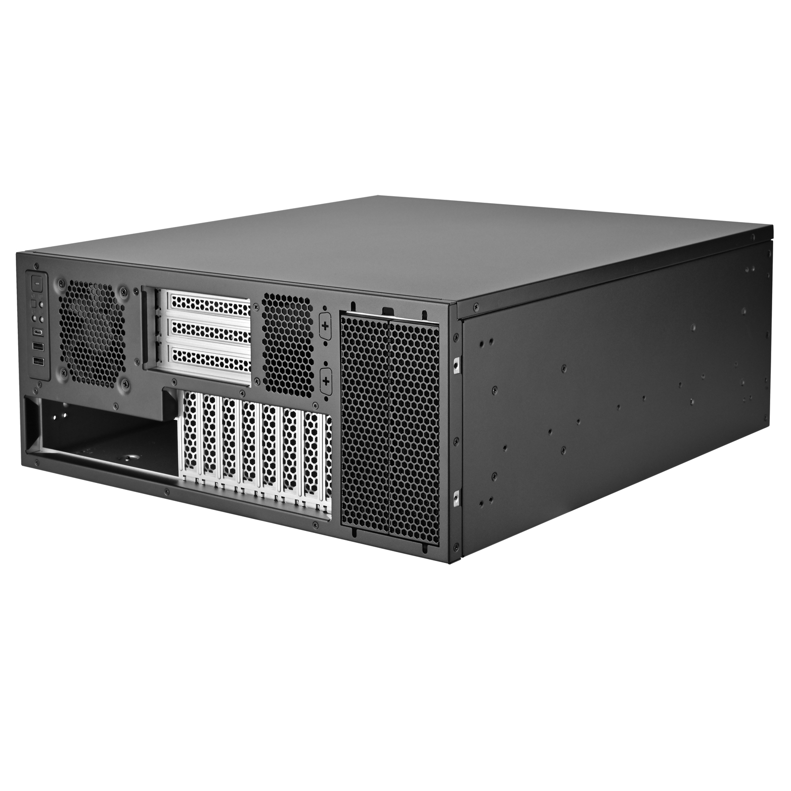 SilverStone RM47-502-I Rack Server-Gehäuse Schwarz