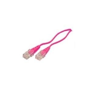 shiverpeaks BASIC-S ISDN-Anschlusskabel, magenta, 1,0 m RJ45 Stecker - RJ45 Stecker, Rundkabel, 4-adrig (BS70078-M1)