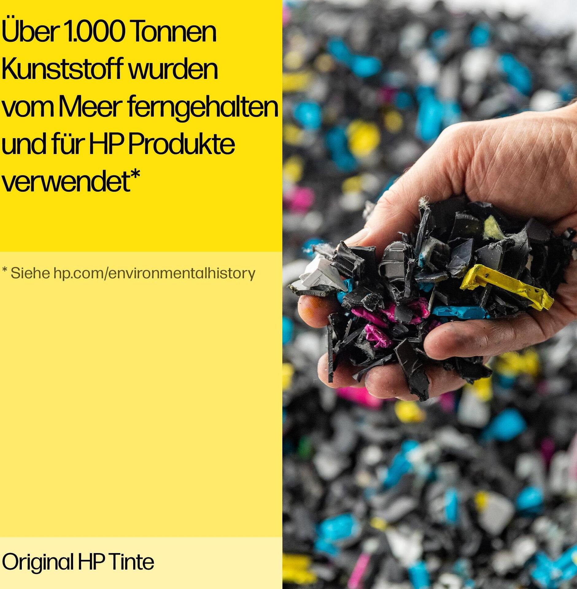 HP 937 Original Tintenpatrone 4er-Pack Standardertrag Schwarz, Cyan, Magenta, Gelb