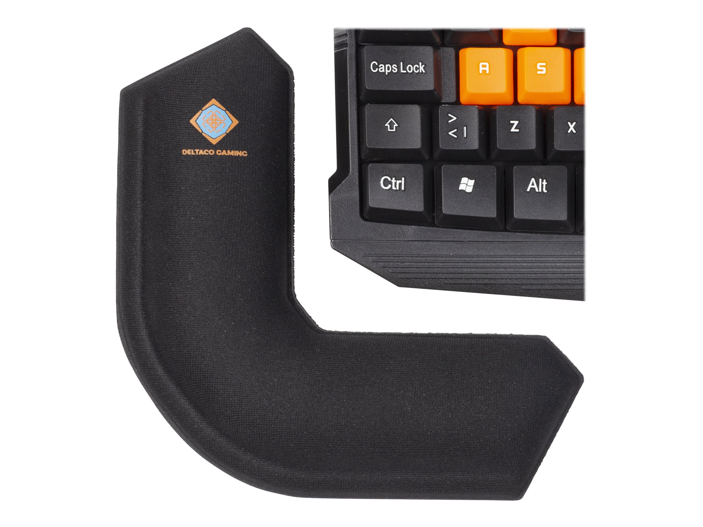 DELTACO Gaming GAM-009 Handgelenkpolsterkissen Schwarz