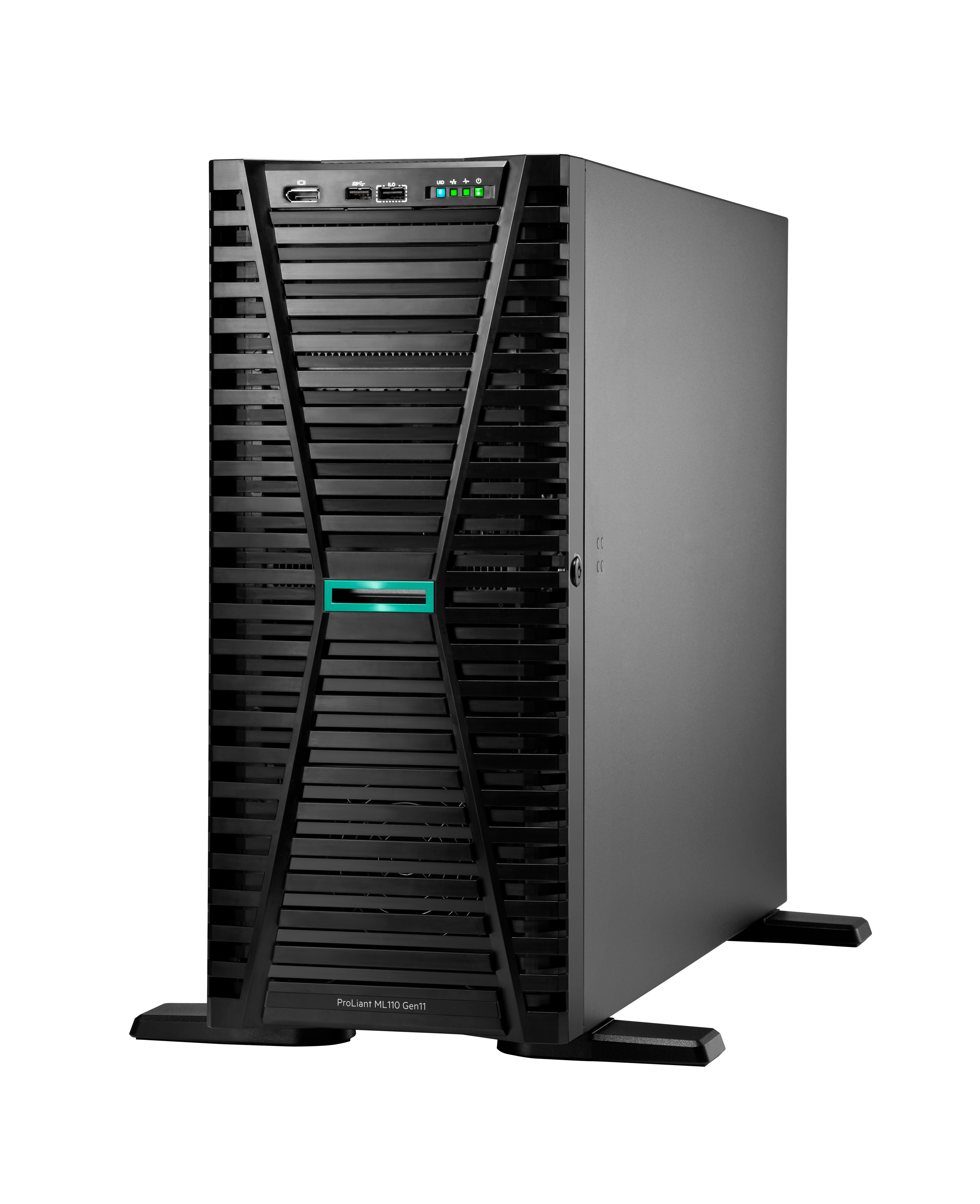 HPE ProLiant ML110 Gen11 Intel Xeon Silver 4510 2.4 GHz 64 GB RAM 8 SFF Schwarz