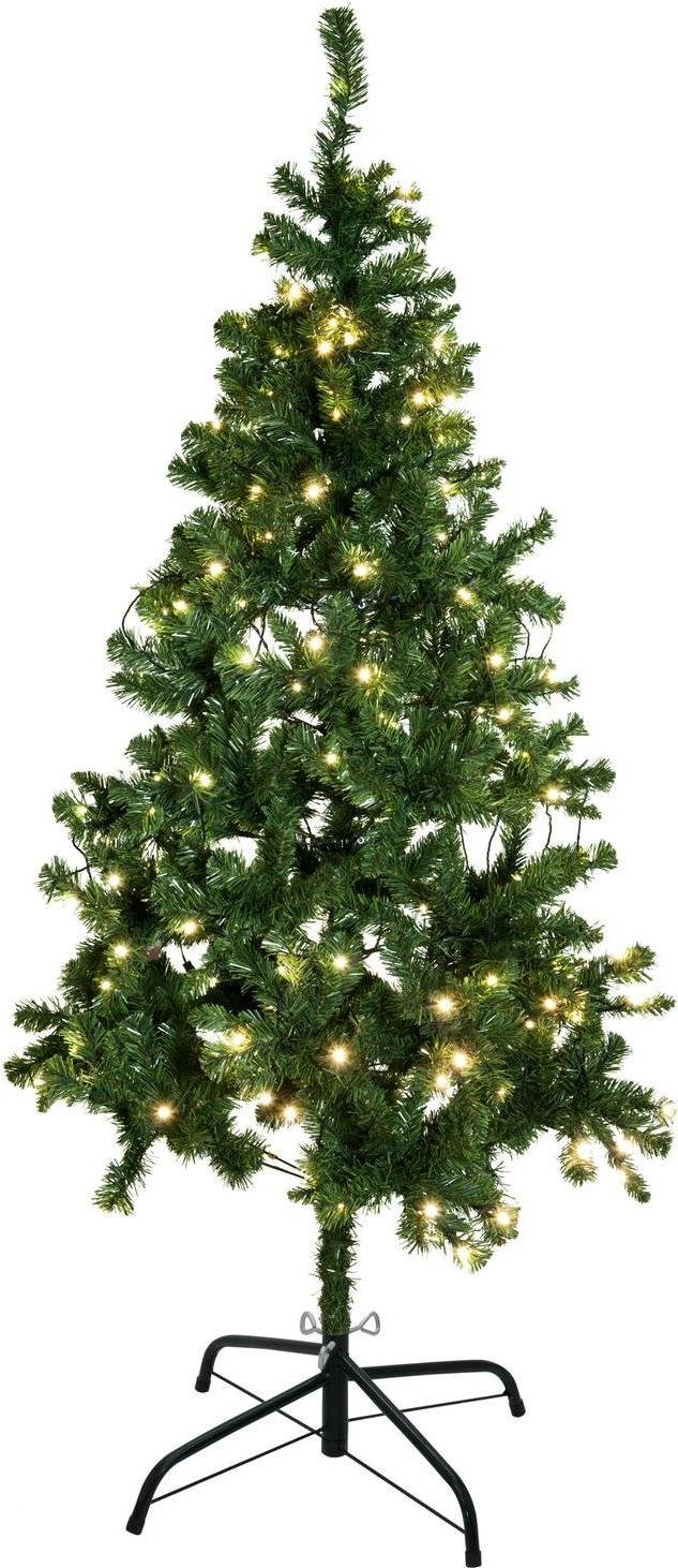 EUROPALMS Tannenbaum, beleuchtet, 210cm (83500299)