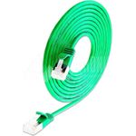 Wirewin Lightpatchkabel rund U/FTP Cat 6a grün 0,25m Slim Lightpatchkabel rund, geschirmt, PoE, flexibles und dünnes Kabel für besondere Einsatzzwecke (PKW-LIGHT-STP-K6A 0.25 GN)