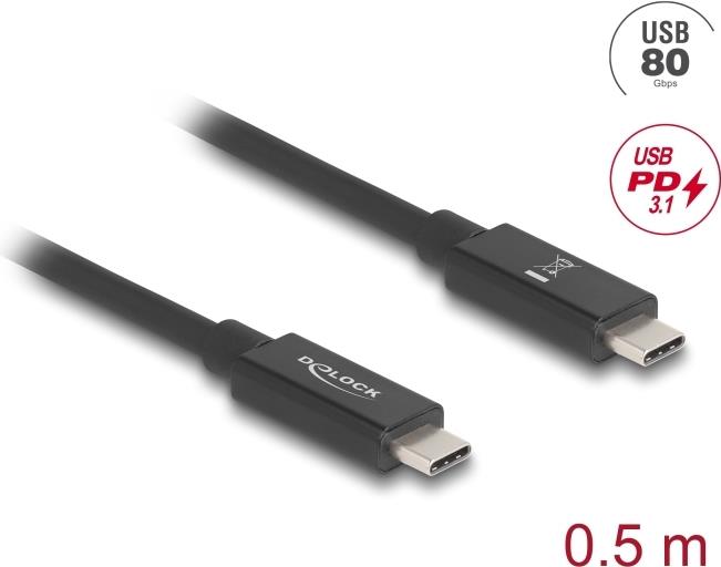 Delock USB-Kabel 24 pin USB-C (M) zu 24 pin USB-C (M) (81210)