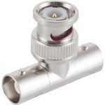 ShiverPeaks S/CONN maximum connectivity Adapter Video/ Audio-T - Adapter, 1 BNC Stecker auf 2 BNC Kupplungen (98820)