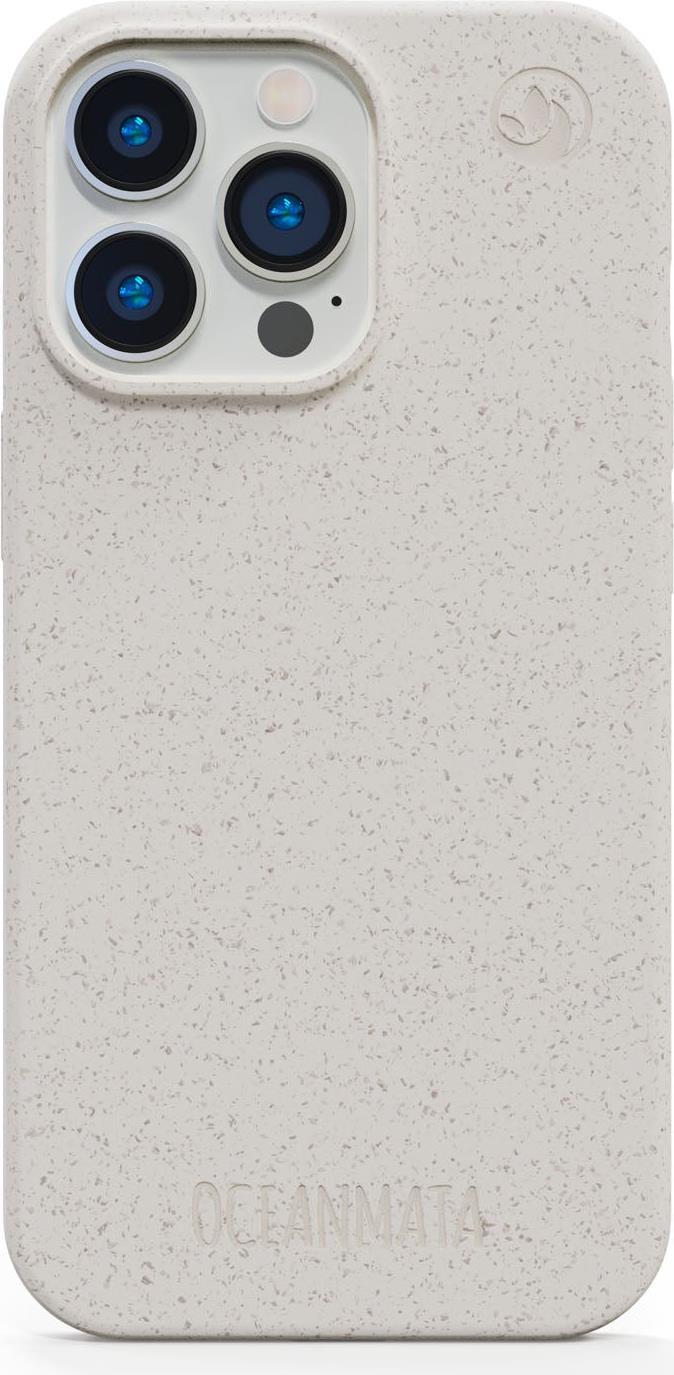 OCEANMATA Handyhülle iPhone 14 pro | weiß | nachhaltige Apple iPhone Hülle (8720618272867)