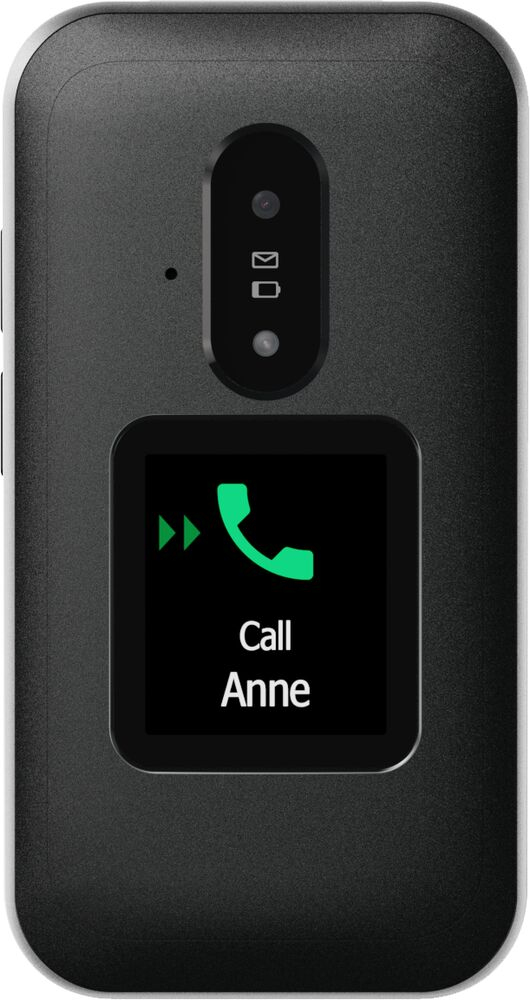 Doro Leva E30 Klapp-Handy 2,8" 4G Schwarz, Weiß