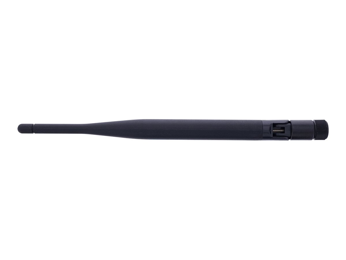InLine WLAN Gummi Antenne SMA 5 dBi Schwarz