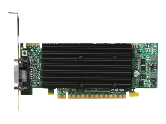 Matrox M9120 Plus Grafikkarte 512 MB DDR2 SDRAM PCI Express x16 Low-Profile