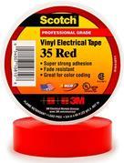 3M Scotch 35 SCOTCH35-19X20RD Isolierband Scotch 35 Rot (L x B) 20 m x 19 mm 1 St. (SCOTCH35-19X20RD)