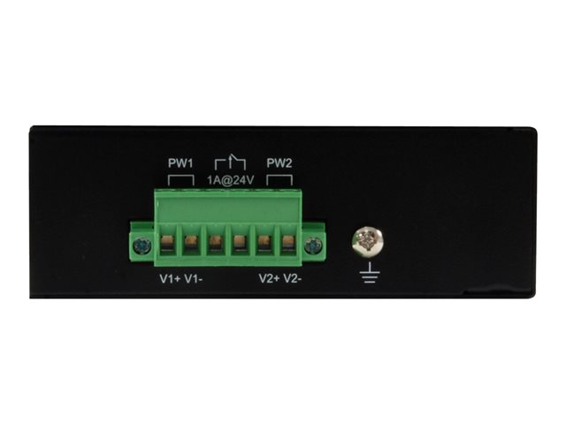 LevelOne IFP-0801 Fast Ethernet Switch 8 Ports PoE+ Schwarz