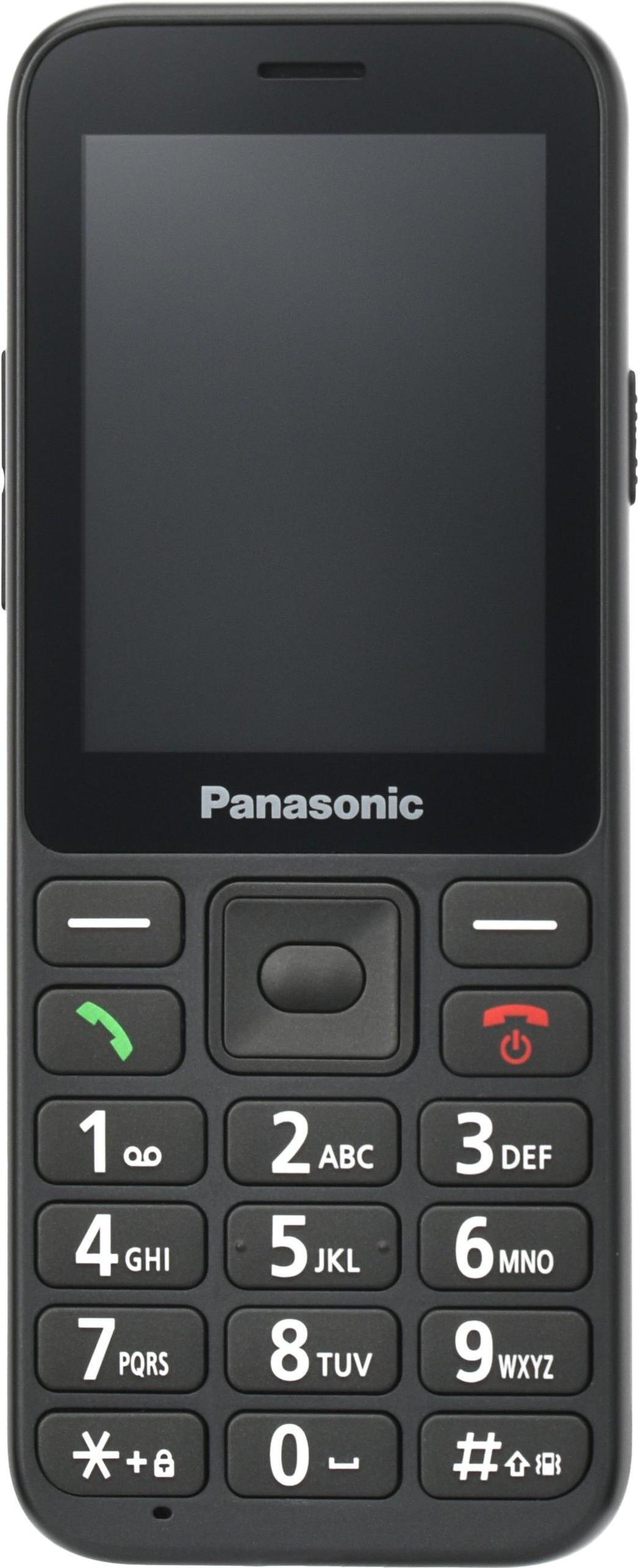 Panasonic KX-TU250 6,1 cm (2.4" ) 106 g Schwarz Seniorentelefon (KX-TU250EXB)