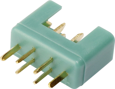 Reely RE-6799053 Connettore maschio per batteria MPX dorato 1 pz. (RE-6799053)
