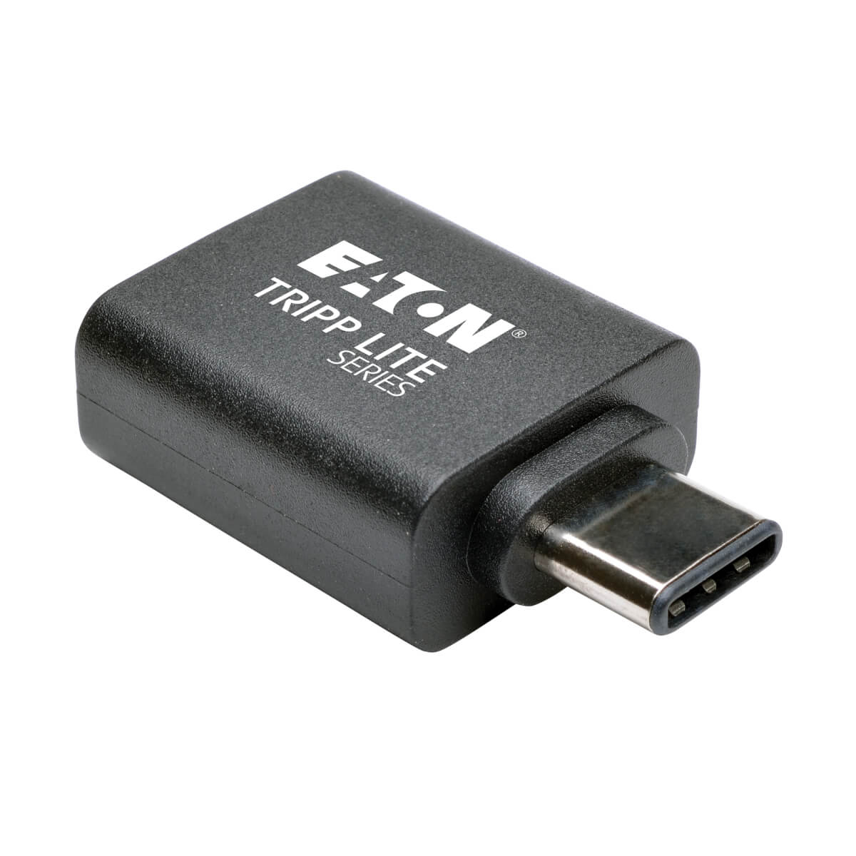 Tripp Lite USB-C-auf-USB-A-Adapter (Stecker/Buchse), USB 3.1 Gen 1, 5 Gbit/s, Schwarz