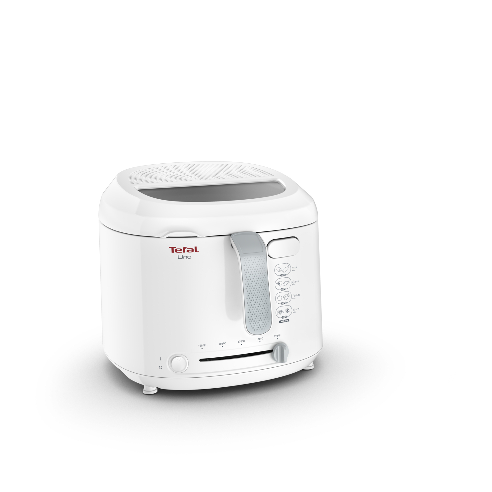 TEFAL Uno FF2031 Fritteuse 1 kg 1,8 l Weiß