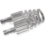 ROLINE Knickschutztülle für RJ-45, 10 St., für Durchgangs-Stecker 21.17.3146/.3147, transparent (12.01.1116)