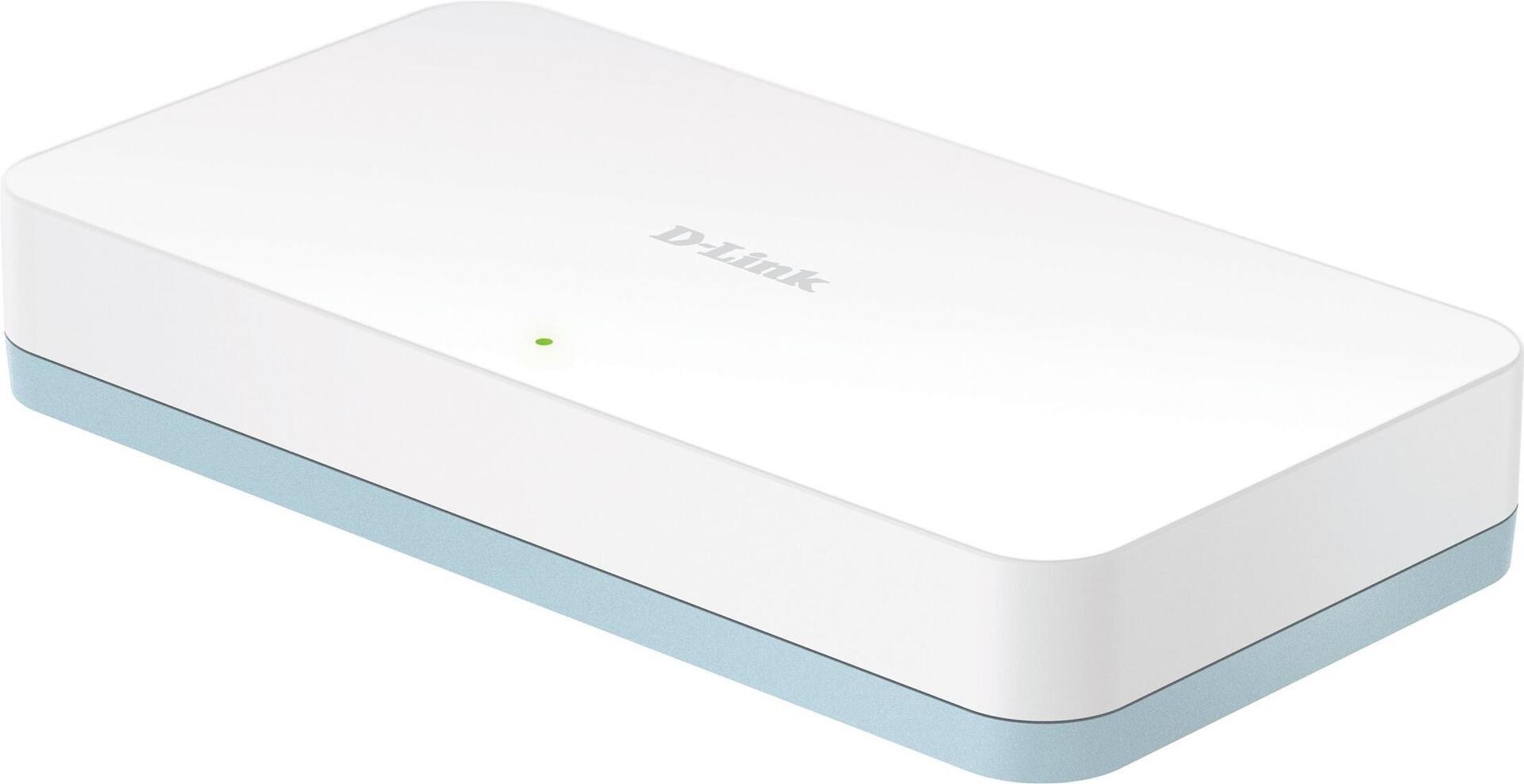 D-Link DGS-1008D Unmanaged Gigabit Switch 8 Ports Weiß