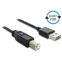 Good Connections USB 2.0 Anschlusskabel 2m A-B Stecker schwarz (2510-EU02)