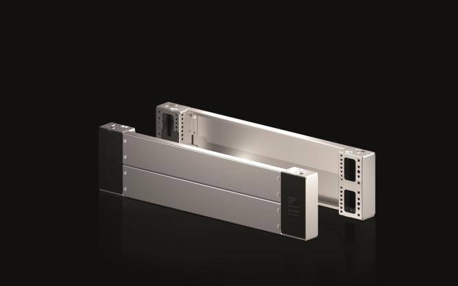 Rittal VX Sockel-Eckstück 1=2 VX 8660061m.Blende vorne/hinten H:200mm f.B:800mm (8660061)