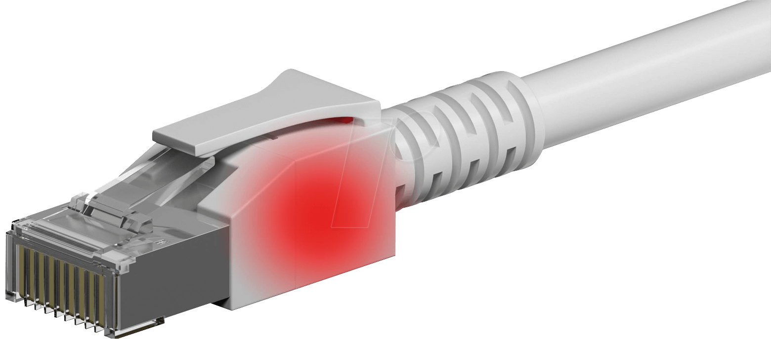 EFB-Elektronik RJ45 Patchkabel Cat.6A S/FTP FRNC VC LED grau 1,5m Hersteller: EFB Elektronik (DCK1001GR.1,5)