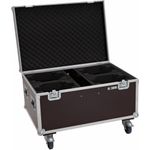 ROADINGER Flightcase 4x LED TMH-X4 mit Rollen (31005175)