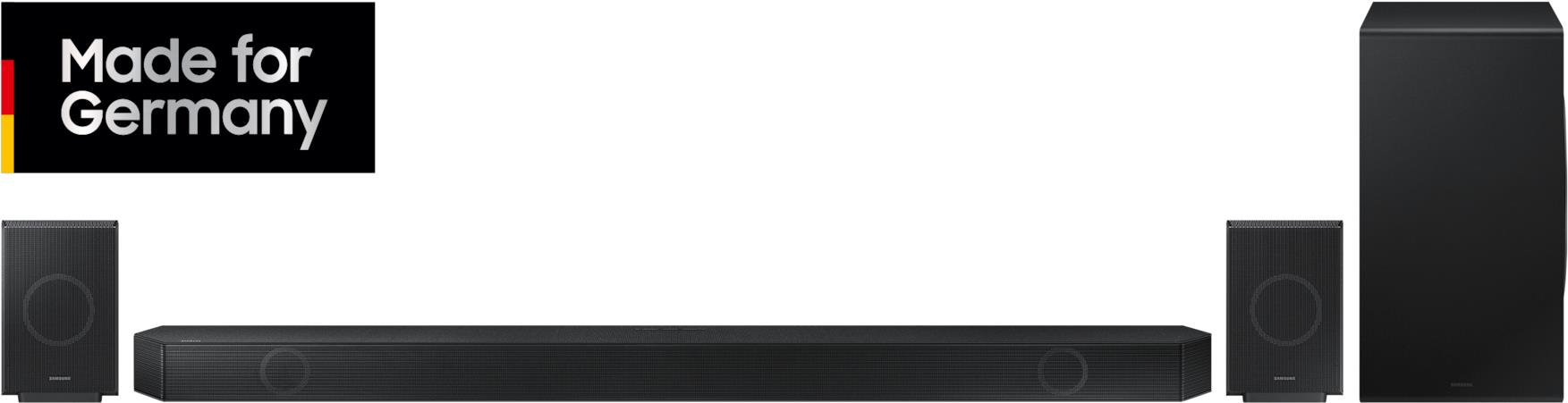 Samsung Q-series Soundbar HW-Q995D 11.1.4- Kanal Sub Woofer & Rücklautsprecher (2024) (HW-Q995GD/ZG)