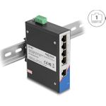 Delock 80162 Industrie Switch RJ45 für Hutschiene (80162)