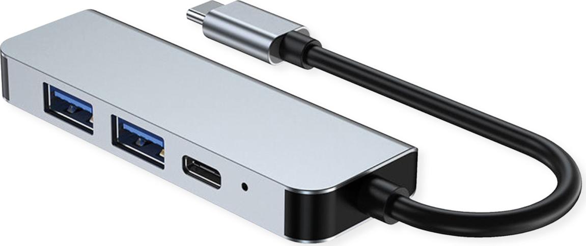 VALUE USB C Dockingstation 4-in-1, 4K30 1xHDMI, 2xUSB-A(2.0/3.0), 1xC PD (12.99.1146)
