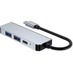 VALUE USB C Dockingstation 4-in-1, 4K30 1xHDMI, 2xUSB-A(2.0/3.0), 1xC PD (12.99.1146)
