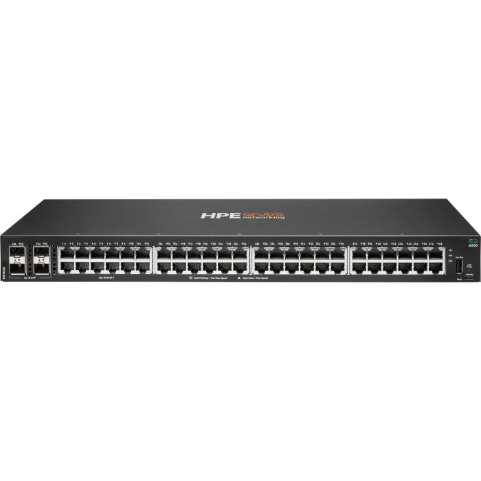 Hewlett Packard Enterprise HPE Aruba Networking CX 6000 48p 10M/100M/1G 4p SFP 1G Switch EU en (R8N86B#ABB)