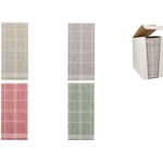 PAPSTAR Servietten "ROYAL Collection Kitchen Craft", sand aus Tissue, 1/6 Falz, 4-lagig, Maße: 480 x 330 mm, - 1 Stück (88982)