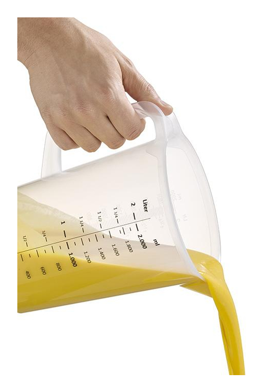 APS Messbecher 2,0 L Polypropylen Transparent