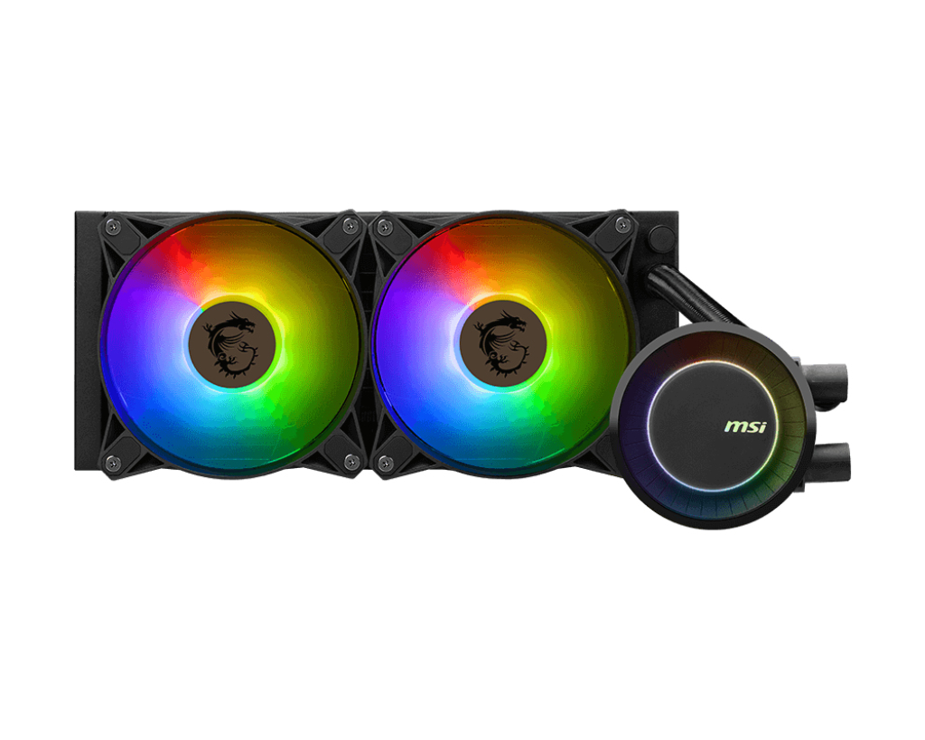 MSI MAG CORELIQUID E240 Prozessor-Flüssigkeitskühlsystem 240 mm Schwarz