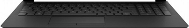 HP L20387-DH1 Notebook-Ersatzteil Gehäuse-Unterteil+Tastatur (L20387-DH1)