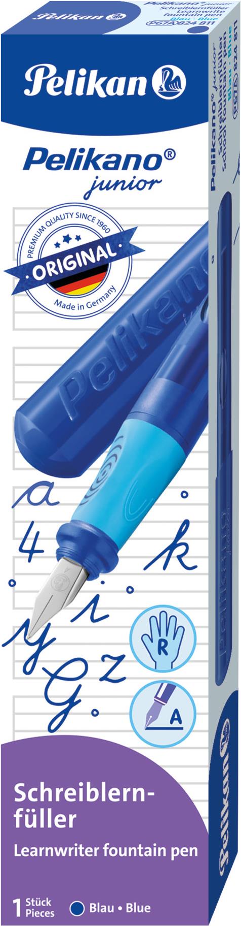 PELIKAN Pelikano® Junior Patronenfüller blau/hellblau A (für Anfänger)