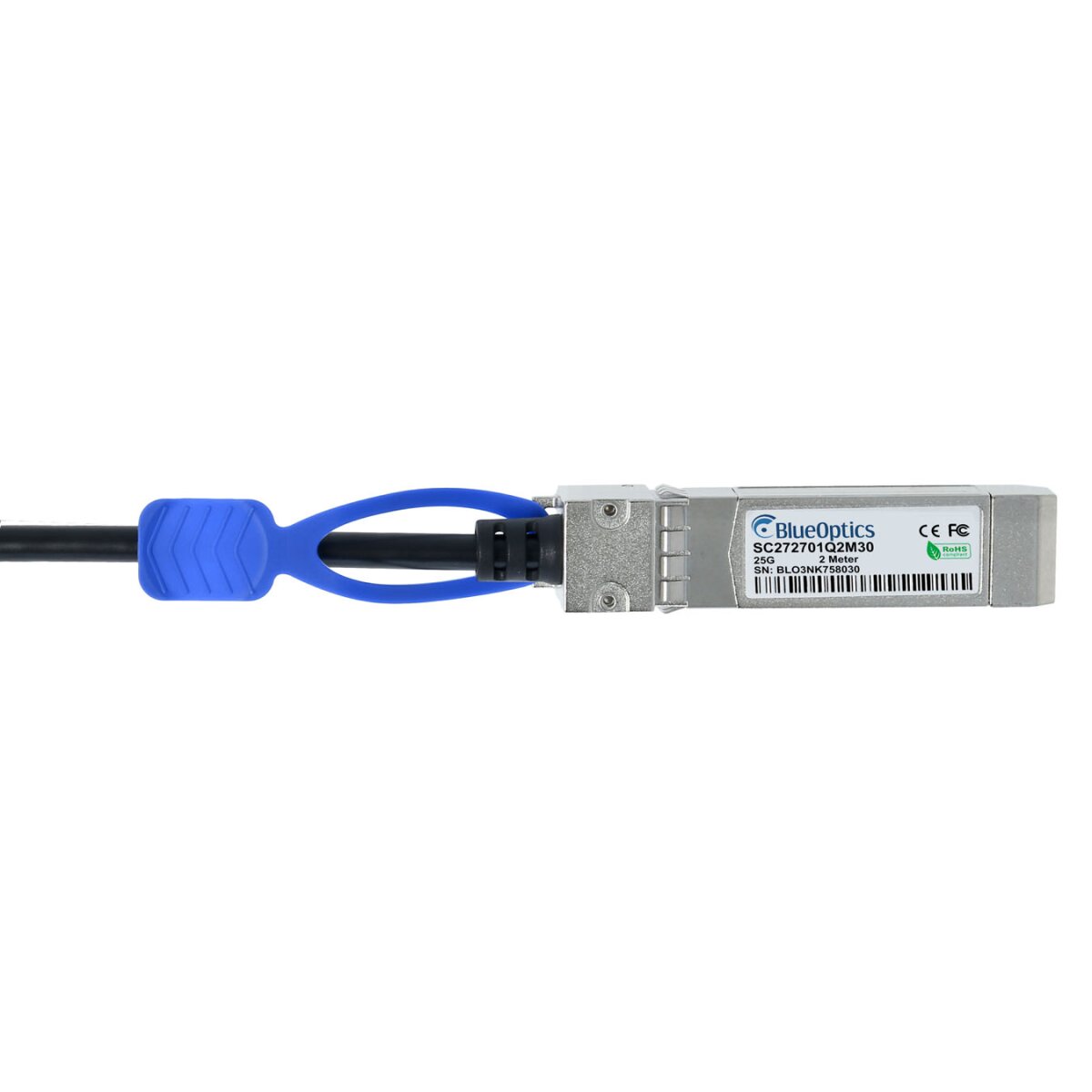BlueOptics SFP-25G-CU5M-BL SFP28 DAC 5 m Schwarz
