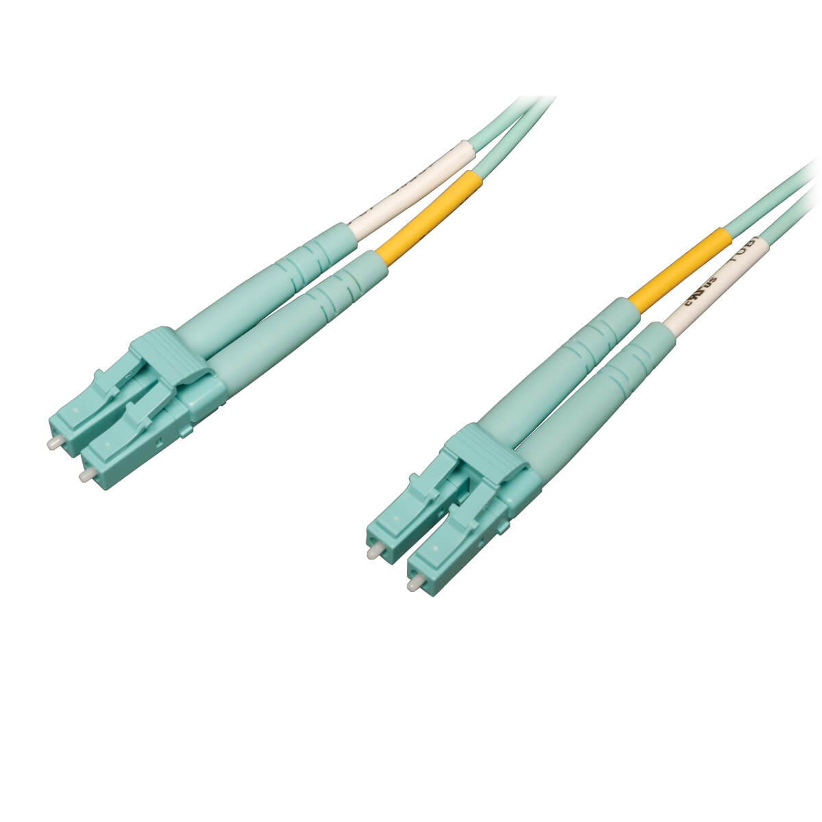 Tripp Lite N820-01M-OM4 Glasfaser-Patchkabel LC/LC Duplex OM4 50/125 µm 1 m LSZH Aquamarin