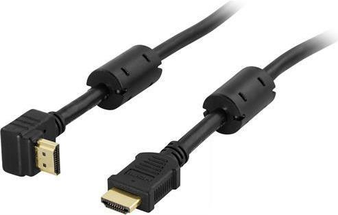 Deltaco HDMI-1030V HDMI-Kabel 3 m HDMI Typ A (Standard) Schwarz (HDMI-1030V)