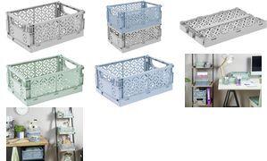 keeeper Mini-Klappbox "fritzi", Größe: M, nordic-grey 3,4 Liter, faltbare Deko-Box, lebensmittelecht, - 1 Stück (1023313000000)