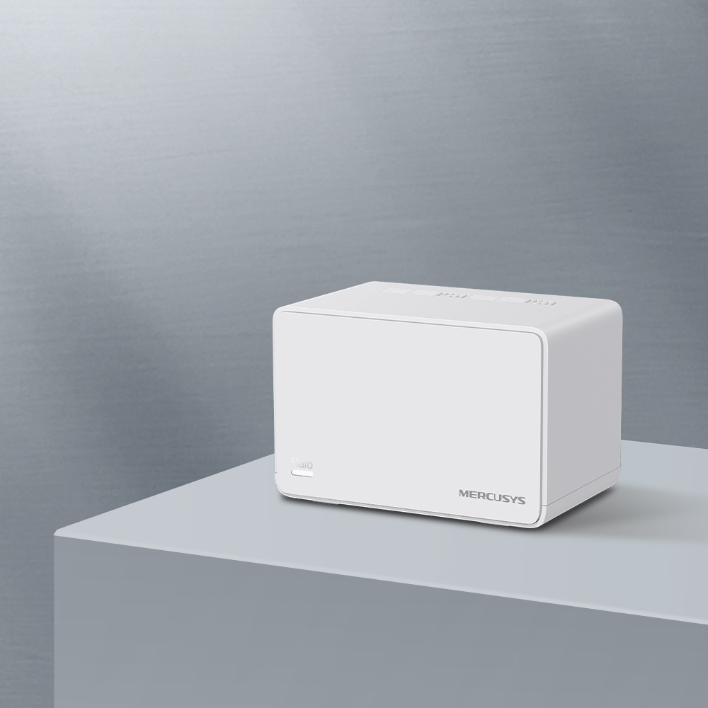 Mercusys Halo H80X V1 Mesh-WLAN-System Wi-Fi 6 3 Gbps Weiß