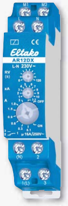 ELTAKO Stromrel. 1xWechs. 16A AR12DX-230V 1TE 230V Einstellbereich 0,1-32A AR12DX-230V (22001130)