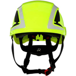 3M X5014V-CE Schutzhelm mit UV-Sensor, reflektierend, belüftet Neon-Grün EN 397, EN 12492 (X5014V-CE)