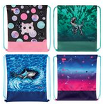 herlitz Sportbeutel "Girls/Boys Mix" Maße: (B)365 x (T)390 mm, schließbar mit Kordel, - 4 Stück (50043453)