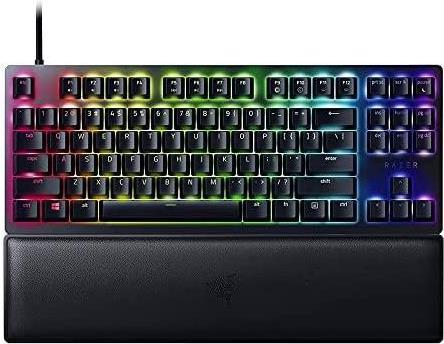 Razer Huntsman V2 Tenkeyless Tastatur USB QZERTY US Englisch Schwarz (RZ03-03940300-R3M1)