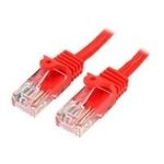 StarTech.com Snagless Cat 5e UTP Patch Cable (45PAT3MRD)