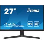 iiyama ProLite XUB2796HSU-B1 - LED-Monitor - 68.6 cm (27") - 1920 x 1080 Full HD (1080p) @ 75 Hz - IPS - 250 cd/m² - 1000:1 - 1 ms - HDMI, DisplayPort - Lautsprecher